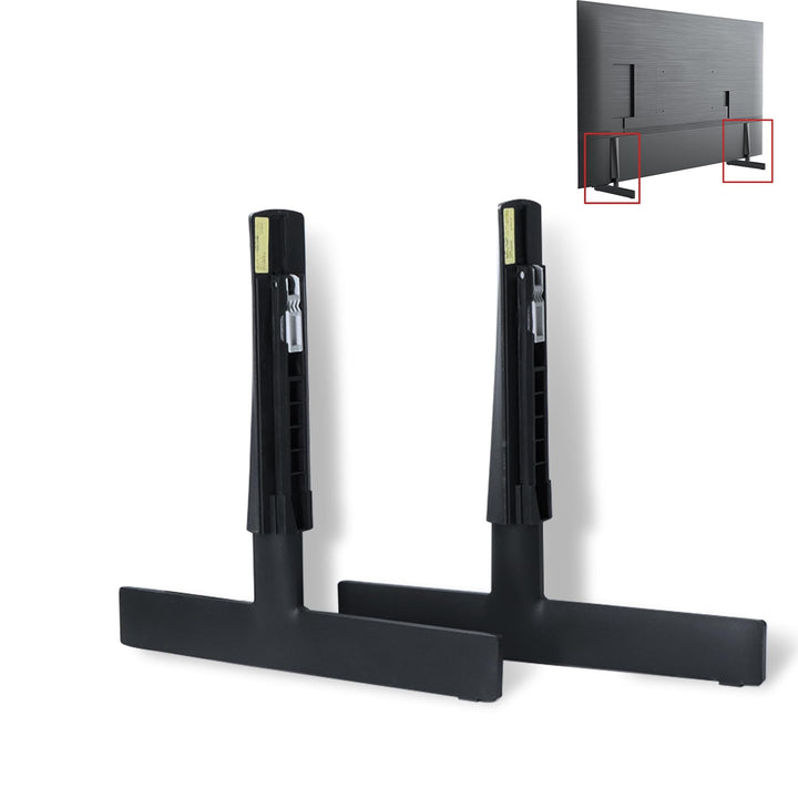 Tjyuze front view of replacement base stand showing stable support benefit