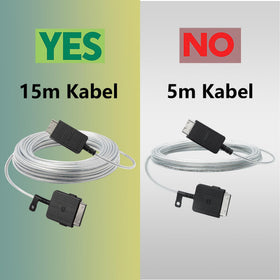 Tjyuze compatible with QN-series Frame TVs for tidy connections.