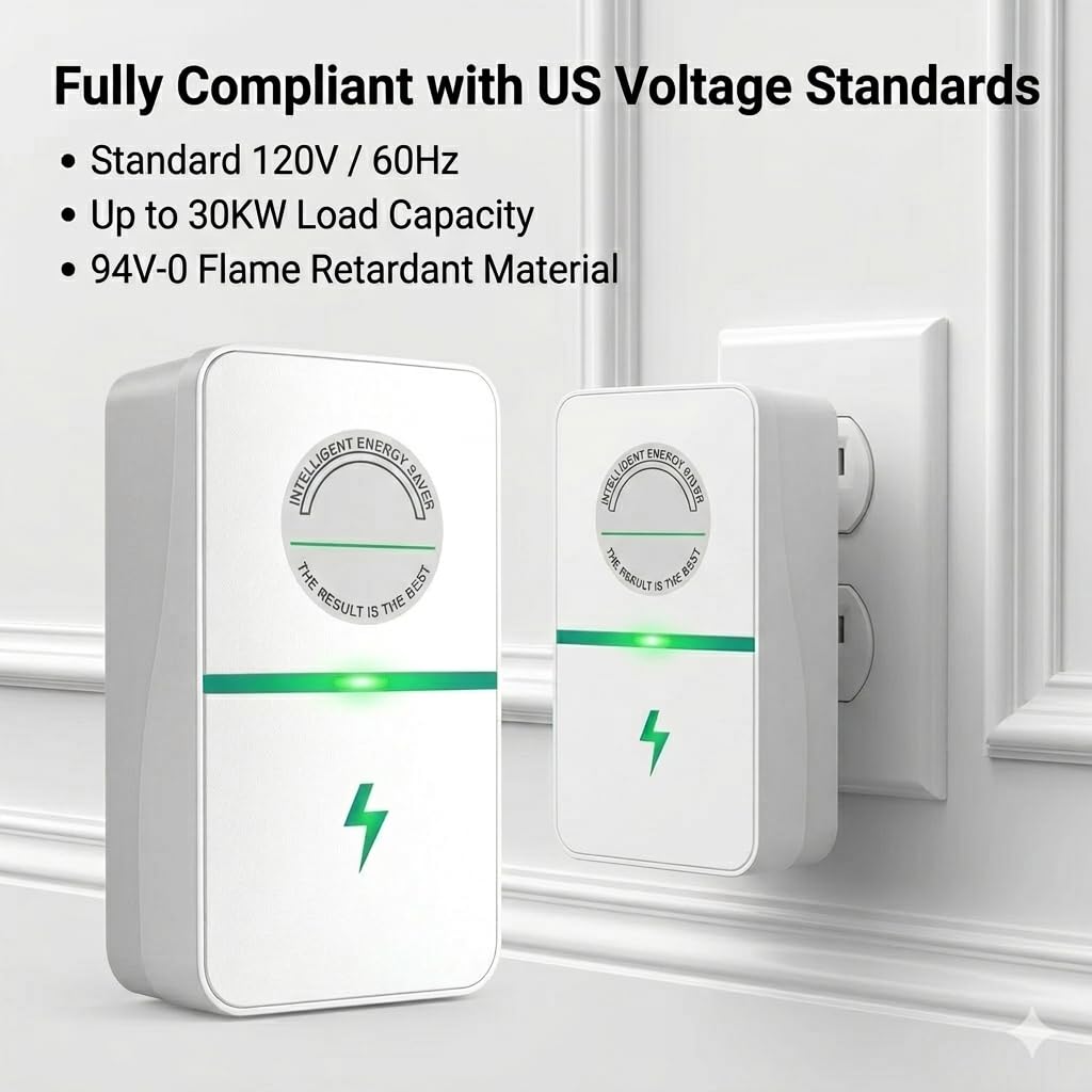 TNHINA Power Plug Pro energy saver rugged fire-resistant housing