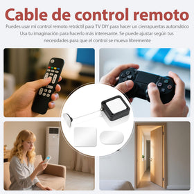 Tnkcter installed on nightstand keeping remotes handy and reducing clutter