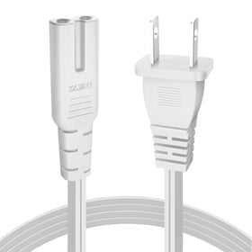 TNP close-up of IEC C7 figure-8 connector, precise fit for devices