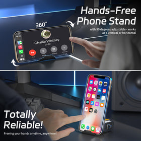 TNSNK AirPods 4 case with carabiner clip for on-the-go portability.