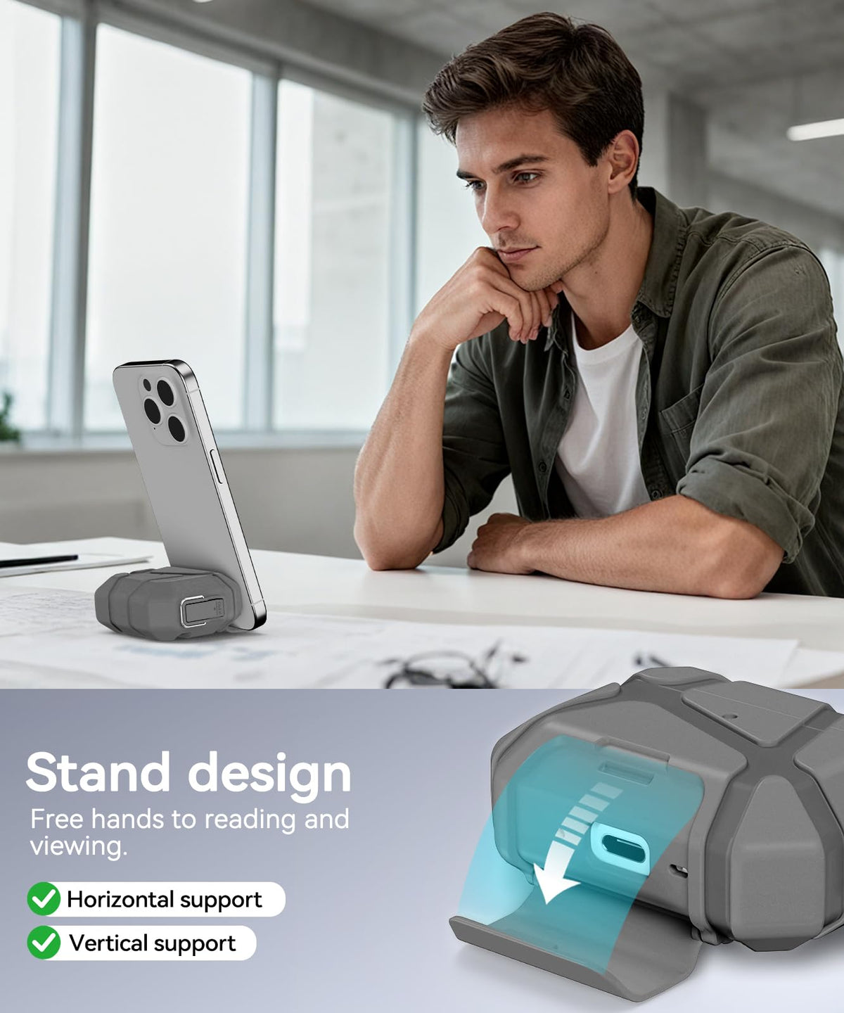 TNSNK cleaning kit included for easy maintenance of the case