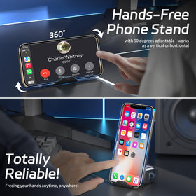 TNSNK AirPods 4 case with carabiner attachment shown for outdoor portability.