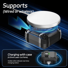 TNSNK AirPods 4 case reinforced corners withstand daily wear