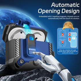 TNSNK AirPods 4 case with cleaning kit included