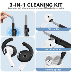TNSNK silicone storage pouch with carabiner for easy transport.