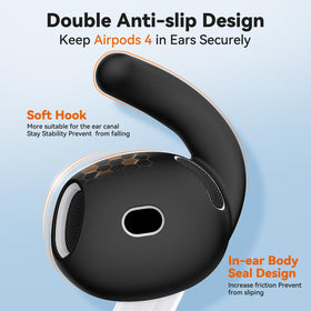 TNSNK soft silicone ergonomic tips for comfortable wear.