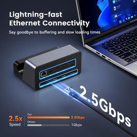 TobenONE 2.5Gbps Ethernet port for fast network connectivity