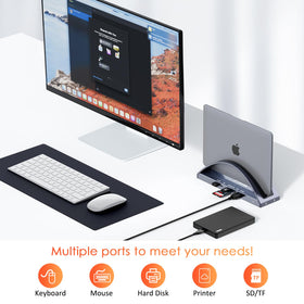 TobenONE all-in-one USB-C docking station with diverse ports for peripherals