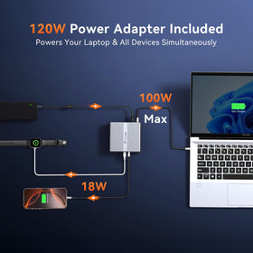 TobenONE docking triple-4K output enables multi-monitor productivity