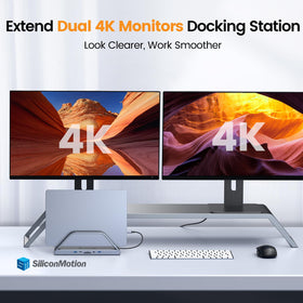TobenONE docking ports at the back offer stable Ethernet and quick peripheral connections.