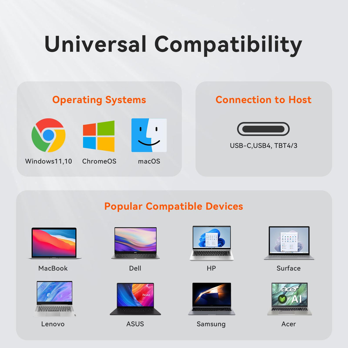 TobenONE Ethernet and audio ports ensure reliable connectivity and sound