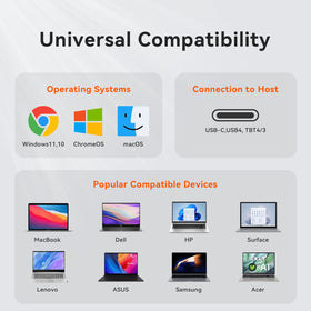 TobenONE Ethernet and audio ports ensure reliable connectivity and sound