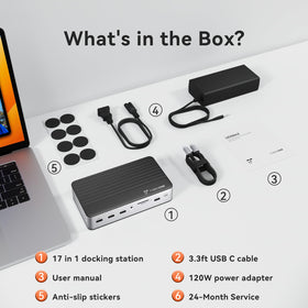 TobenONE docking station supports structured, flexible workstation setups