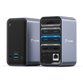 Tobenone dual 4K dock for MacBook enhances multi-monitor setup