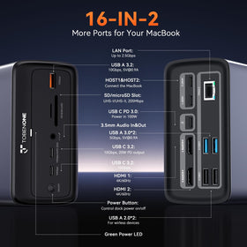 Tobenone 2.5Gbps Ethernet port for fast, stable network access