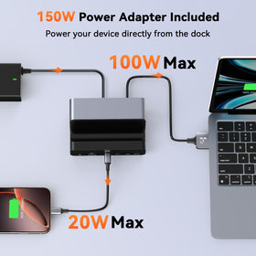 TobenONE UDS040M front USB-C 20W quick charge for accessories