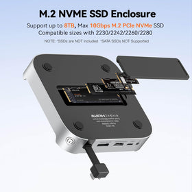 TobenONE M4 Dock 8TB NVMe enclosure enabling high-capacity local storage