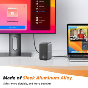 TobenONE box includes dock, charger, cables, and user manual.