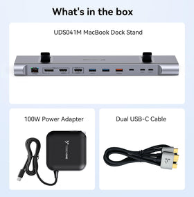 Tobenone MacBook Docking Station desk setup fits home or office spaces.