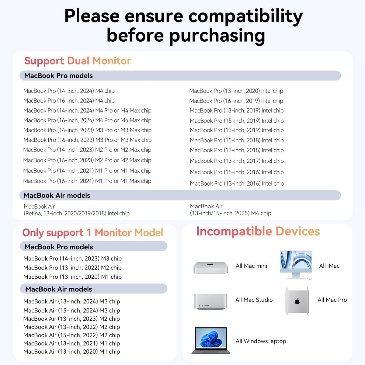 Tobenone docking station showing HDMI and VGA outputs for flexible setups