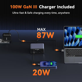 Tobenone USB port panel with seven ports for peripherals