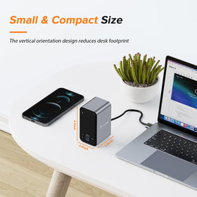 Tobenone sleek aluminum dock design matching MacBook aesthetics