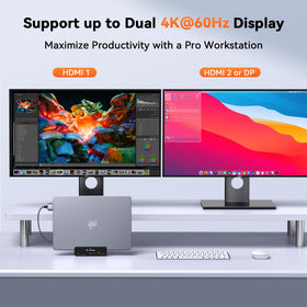 TobenONE UDS040M dual HDMI and DP for seamless multi-display use