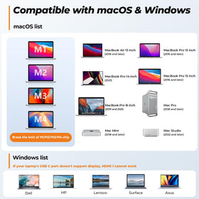TobenONE compatibility across Mac, Windows, and ChromeOS broad device support.