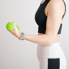 Tobfit band cleaning guide image showing steps for gentle care