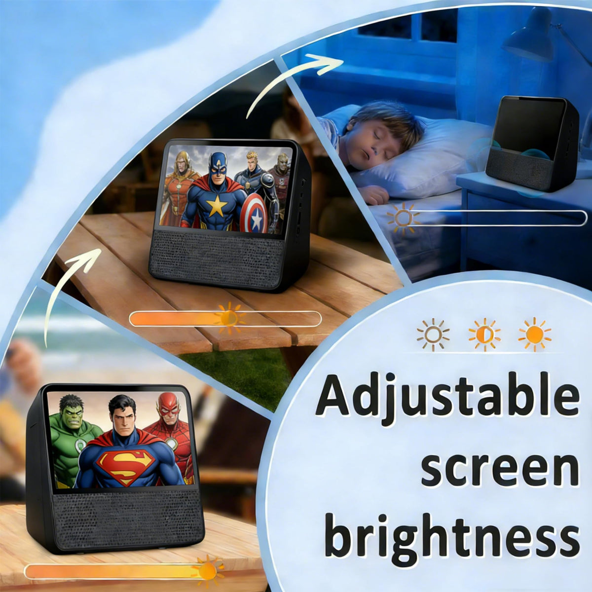 TODANGAI dual hi-fi speakers provide clear, immersive sound.