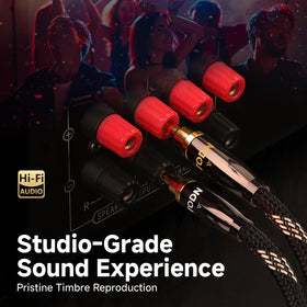 TODN dual shielding reduces interference for clearer audio paths.