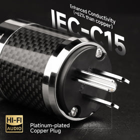 TODN HiFi Power Cable 17.5mm diameter for rugged construction