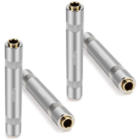 Togconn 4-pack TRS/TS couplers in durable metal housing