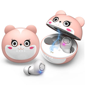Togetface kids earbuds with cat shape design for playful style and secure fit.