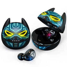 Togetface kids earbuds charging case showing portability and power on the go