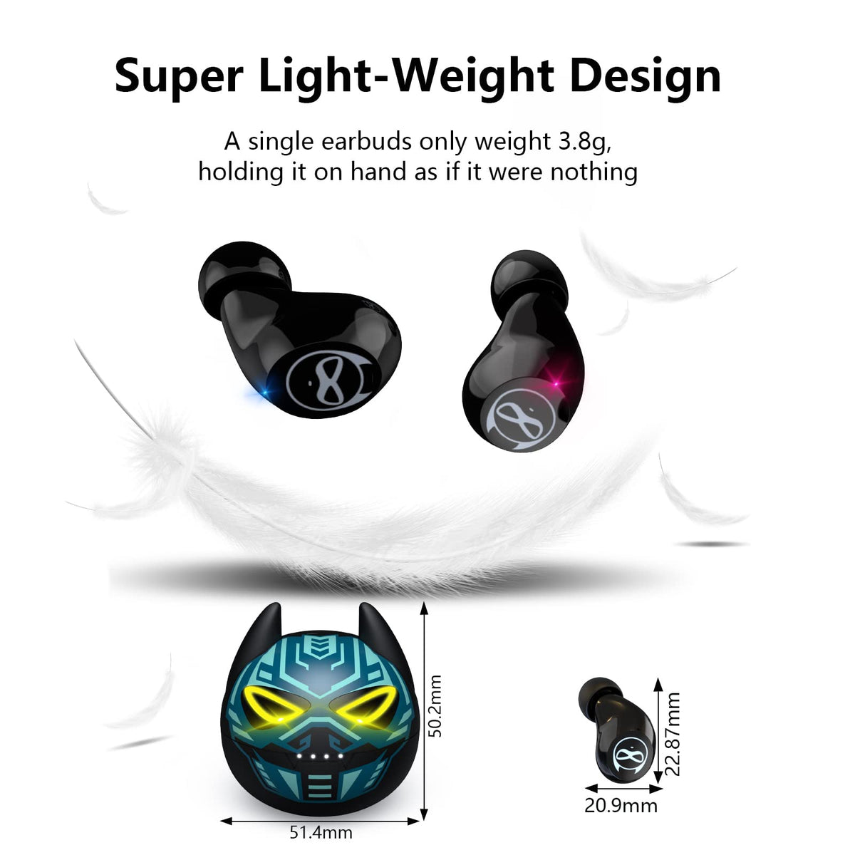 Togetface kids earbuds hi-fi-sound emphasizing rich audio