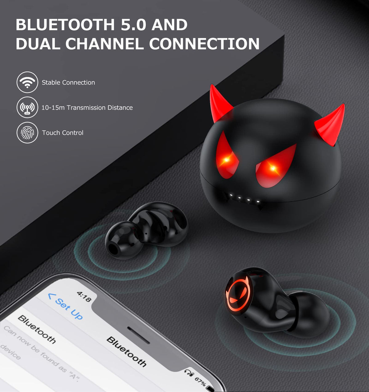 Togetface Kids Earbuds In-Ear design delivering comfortable fit