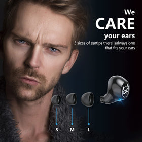 Togetface kids earbuds interchangeable ear caps for secure, customized fit.