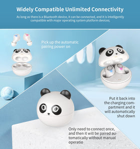 Togetface kids earbuds with noise canceling for clearer calls.