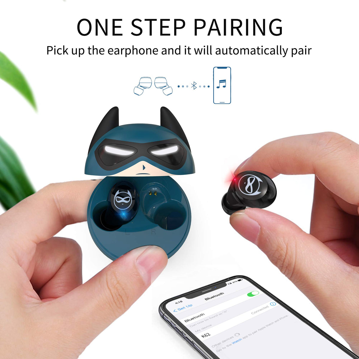Togetface Kids Earbuds tip sizes for better noise isolation