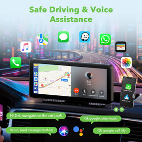 TOGUARDGO rear dash cam captures 1080p with wide rear view for parking