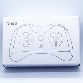 ToiCottage remote packaging and printed instructions showing pairing steps and brand info