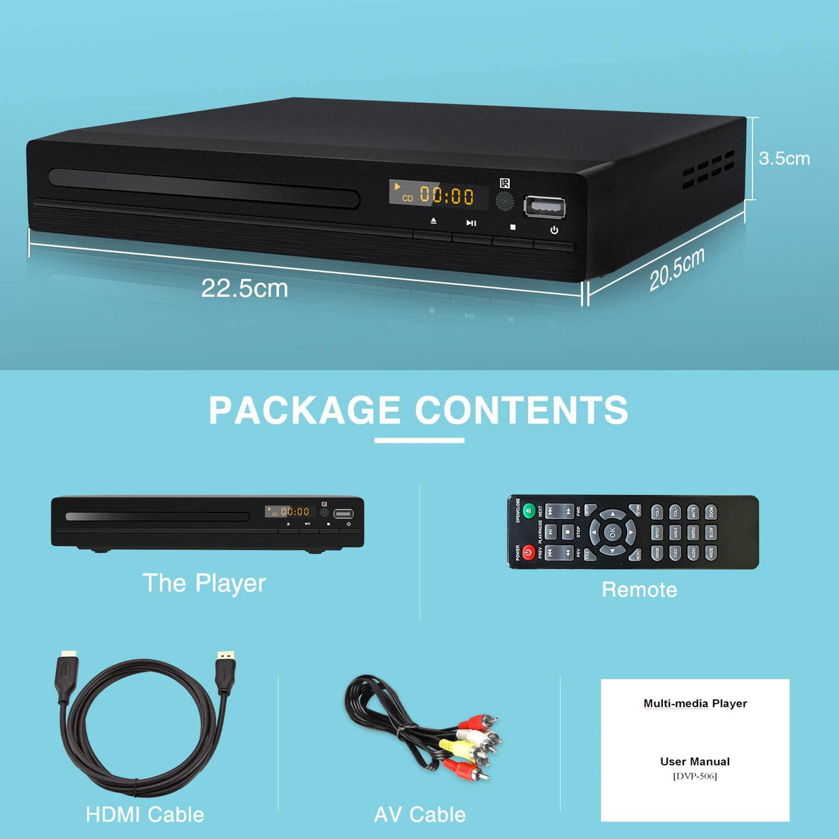 Tojock connected to modern HDTV via HDMI delivering up-converted 1080p picture