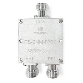 UU TOJOIN splitter front panel showing two output N connectors and single input