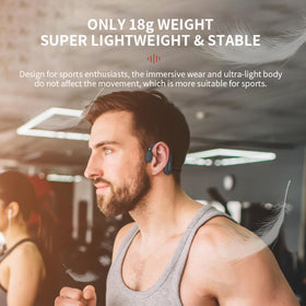 TOKANI IPX5 waterproof design resists sweat and light rain during workouts.