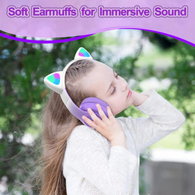 TOKANI Headphones mute button lets kids silence sound quickly.