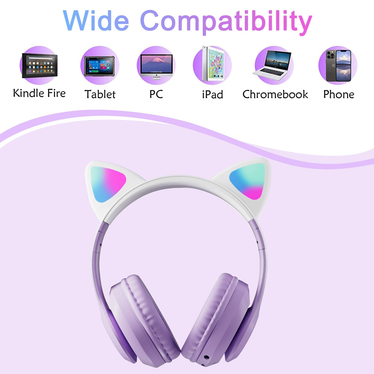 TOKANI soft cushions and silicone headband for comfortable extended use.