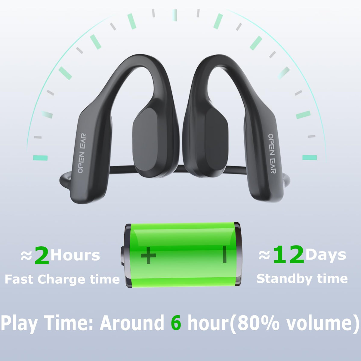 TOKANI lightweight 29g headphones keep comfort for all-day wear.